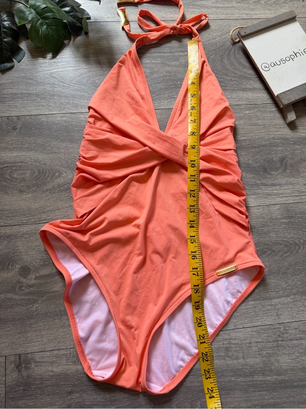 Lise Charmel Women Pink Déesse Lagon Seduction One-Piece Swimsuit Size M NWOT. - Picture 16 of 16